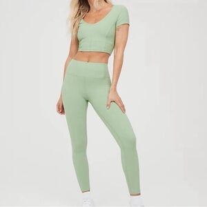 Aerie Real Good Ribbed Set